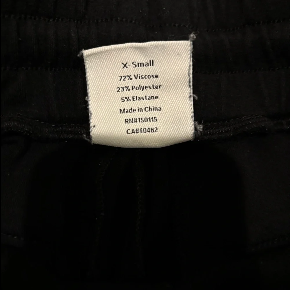 Varley double soft , black Sweatpants with cuff - Picture 3 of 5